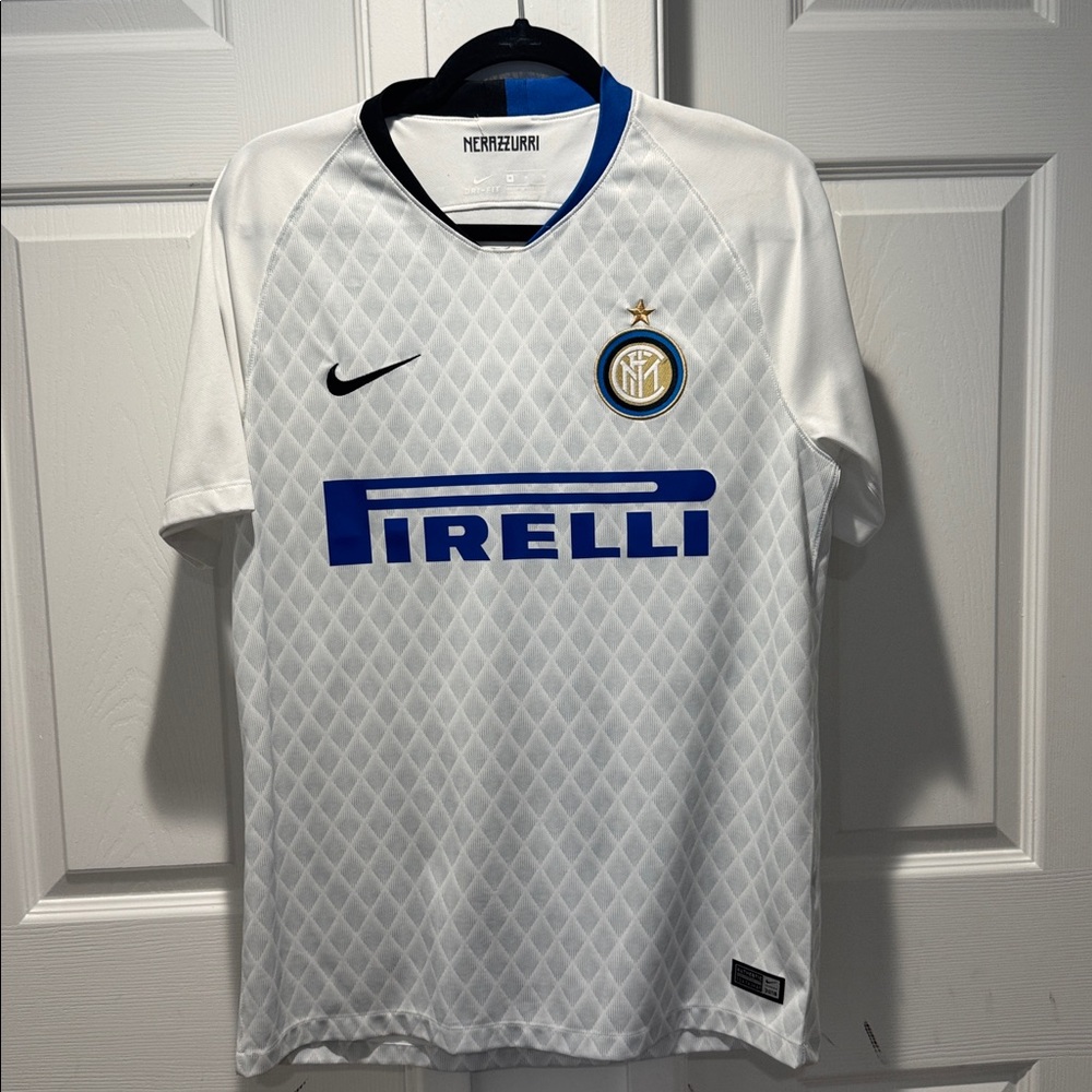 Nike Inter Milan White and Blue Jersey